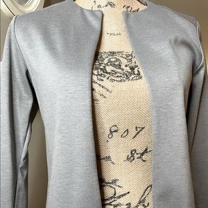 Grey classic jacket Macadamia size S